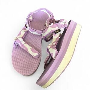 Teva platform sandals- size 10